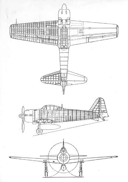 Design Analysis of the Zeke 32 (Hamp - Mitsubishi A6M3)