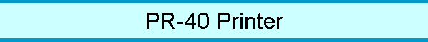 PR-40 Printer